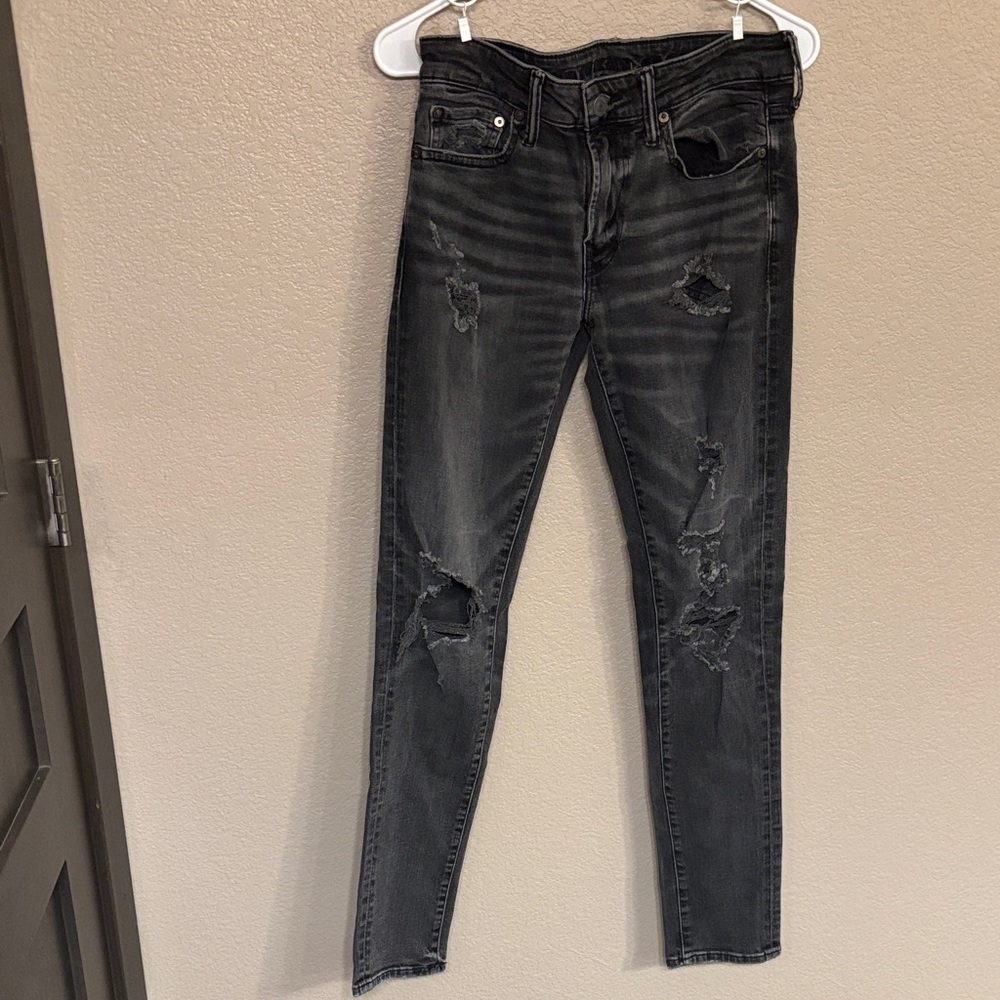 American Eagle Air Flex Black Jeans